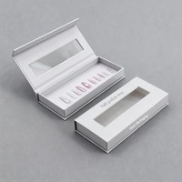 Boîte en papier recyclable rose au design personnalisé, magnifiquement conçue, pour vernis à ongles, avec fermeture magnétique