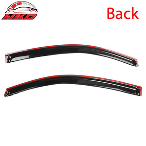 สำหรับเฟียต 500 12-19 ชุดบังแดดข้างประตู 2 ชิ้น ป้องกันฝนและลม ทำจากอะคริลิก - Product Image 4