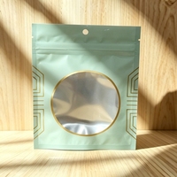 Sac de pêche étanche en gros pour leurres souples, sac d'emballage pour appâts de pêche, fermeture éclair, anti-humidité, thermoscellable, fenêtres transparentes