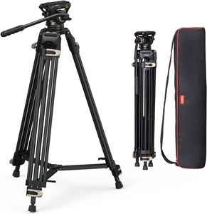 <span class=keywords><strong>SmallRig</strong></span> AD-01 Video Tripod, 73 "Heavy Duty Tripod con cabeza fluida de 360 grados y placa de liberación rápida para DSLR, videocámara - Product Image 1