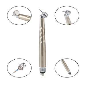 Manipolo Dentale per Impianti a 45 Gradi con Generatore LED, Manipolo ad Alta Velocità con Pulsante - Product Image 1
