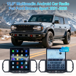 Navihua 12 Inch Android Car DVD Player Vertical Screen Car Radio DVD Player Video Player for Ford Bronco Sport 2021-2025 - Product Image 4