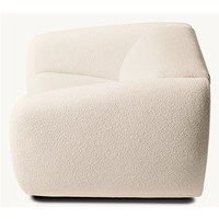 Fauteuil inclinable de luxe en tissu crème pour salon moderne – Projets design pour maisons et hôtels