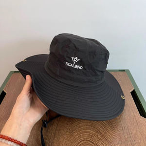 Mùa Hè Thêu Logo Mặt Trời Phụ Nữ Và Nam Giới Câu Cá UPF 50 + UV Bảo Vệ Lớn Rộng Brim Nhanh Chóng Khô Xô Hat - Product Image 4