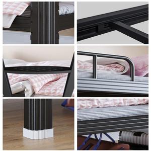Literas Plegables con Estructura Metálica de Diseño Moderno, Ecológicas, Económicas para Niños, Dormitorios, Almacenes, Salas de Estar, Hoteles, Hospitales - Product Image 4