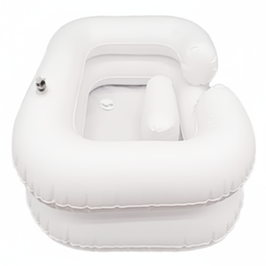 Lavabo Portátil Profesional para Lavar el Cabello, Lavabo Blanco con Circulación de Agua para Terapia de Spa, Lavabo de Belleza para Champú - Product Image 1