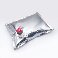 Sac en aluminium personnalisé anti-lumière pour le stockage et la distribution de vin frais, concentré de café et cold brew