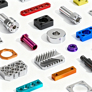 Prototypage rapide, pièces métalliques multi-adaptables usinées par <span class=keywords><strong>CNC</strong></span> 3, 4, 5 axes, fraisage <span class=keywords><strong>CNC</strong></span>, aluminium 6061, services d'usinage <span class=keywords><strong>CNC</strong></span> - Product Image 1