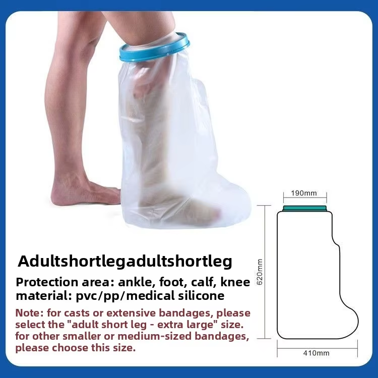 Jambe courte adulte transparente