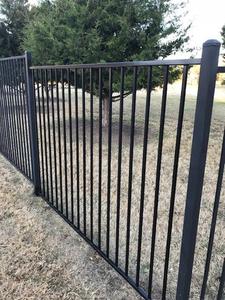 Valla y Puerta de Hierro Forjado de Diseño Moderno, Ornamental, Galvanizado en Caliente, Ecológico, a Prueba de Roedores - Product Image 3