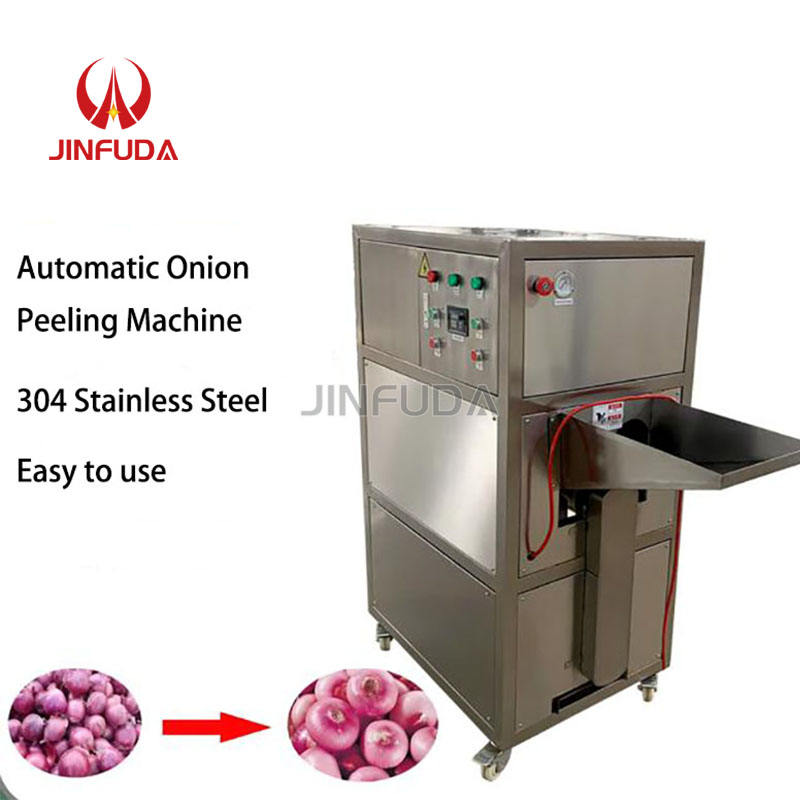 High Efficiency Onion Peeling Machine With 22kw Air Compressor Matching ...