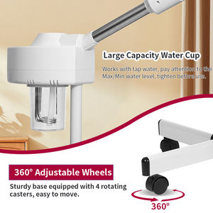 <span class=keywords><strong>Precio</strong></span> al por mayor Olla de <span class=keywords><strong>vapor</strong></span> profesional para limpieza de la piel de spa en casa con función de niebla caliente Olla de <span class=keywords><strong>vapor</strong></span> de <span class=keywords><strong>ozono</strong></span> iónico - Product Image 3