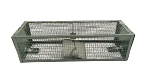 Professional Double Door Mouse Rat Cage Trap Small Animal Trap Cage