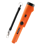 Détecteur de métaux GP POINTER de haute qualité, étanche IP66, en plastique et métal doré, avec bobine de recherche à 360°