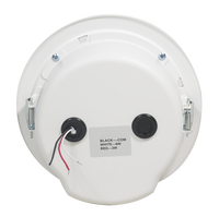 Haut-parleur encastré au plafond en métal pour amplificateur domestique, système de sonorisation, haut-parleur audio commercial, vente directe d'usine