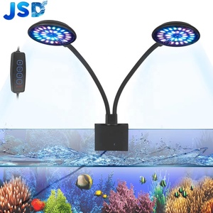JSD Moderne Clip-LED-Aquariumleuchte 7W 8W <span class=keywords><strong>USB</strong></span>-betrieben Vollspektrum 3 Farbmodi Einstellbare Helligkeit Fernbedienung für Bepflanzte Aquarien - Product Image 1
