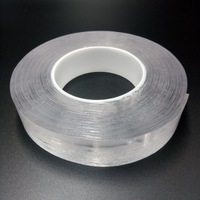 Ruban adhésif double face résistant à l'eau, ruban de fixation puissant en gel nano pour murs, miroirs, carreaux, utilisation intérieure et extérieure