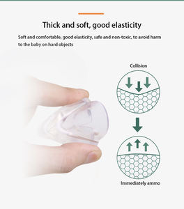 <span class=keywords><strong>Protection</strong></span> transparente en silicone pour les bords des meubles, <span class=keywords><strong>protection</strong></span> de sécurité pour bébé, moins cher - Product Image 4