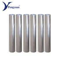 Revêtement Réfléchissant en Aluminium Renforcé avec Tissu en Fibre de Verre, Feuille Carrée Moderne, Résistante au Feu et à l'Eau, Chaleur Maximale 2mm/3mm