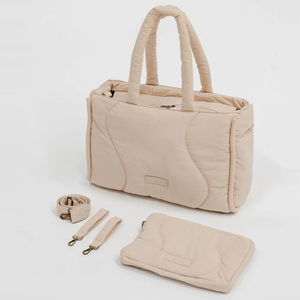 Bolsa de Hombro Ligera para Mamá, Bolsa para Cochecito de Bebé, Impermeable, Acolchada, Bolsa de Pañales Grande, Personalizada de Fábrica - Product Image 1