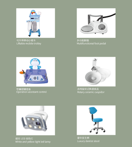 Portable Pediatric <strong>Dental</strong> <strong>Chair</strong> <strong>Unit</strong> with Electric Turbine - ISO Certified <strong>Dental</strong> Equipment for <strong>Children</strong> Clinic - Product Image 4