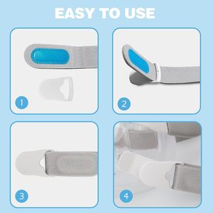 Clips Magnéticos para Máscara y Arnés de CPAP de Desconexión Rápida para Resmeds AirFit <span class=keywords><strong>F20</strong></span>/F30/N20 AirTouch <span class=keywords><strong>F20</strong></span>/F30/N20 (Paquete de 2, Blanco y Azul) - Product Image 4