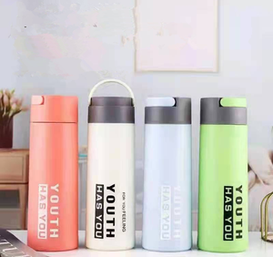 Vente en gros 377ml tasse d'eau potable portable en plein air pour les voyages d'affaires <span class=keywords><strong>bouteille</strong></span> d'eau en verre créative résistante à la chaleur avec logo personnalisé - Product Image 6