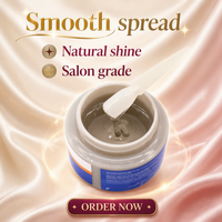 Nouvelle Formule Gel Constructeur Ongles Sans Brûlure Couleur 56g Sans HEMA Sans Chaleur Auto-Lissant Gel Dur Constructeur d'Ongles