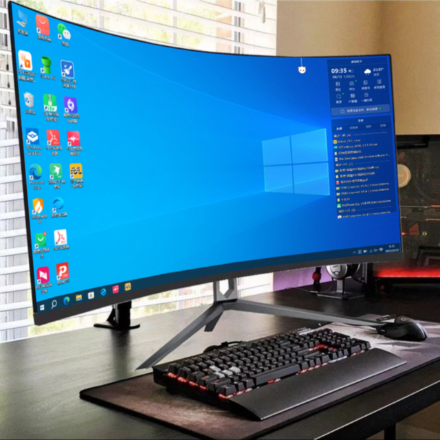 Oem Professional 4K Oled Super Wide Display 144Hz Curved Led 49 Inch Gaming Monitor With Fixed Base