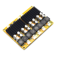 Carte d'amplificateur de puissance professionnelle 4 canaux 4x60W CA-3118 classe D pour haut-parleurs et systèmes audio DC8-24V pour amplificateurs récepteurs