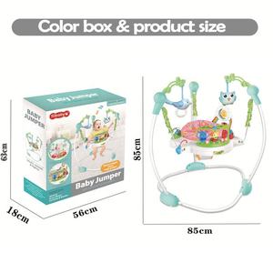 Brinquedos Multifuncionais para Bebês Pula-Pula Infantil Andador de Aprendizagem Balanço Saltitante Cadeira de Pular para Bebê com Música - Product Image 5