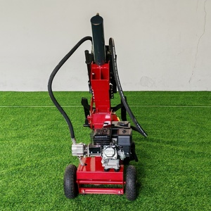 Spaccalegna <span class=keywords><strong>Professionale</strong></span> a Doppia Azione da 15 Tonnellate con Motore a Benzina da 7 HP per Lavorazione del Legno Commerciale, Funzionamento Semplice - Product Image 4