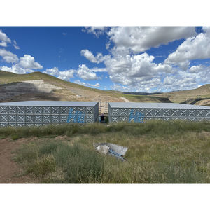 Réservoir d'eau sectionnel en acier HDG galvanisé à chaud de <span class=keywords><strong>5000</strong></span> <span class=keywords><strong>litres</strong></span> assemblé pour la lutte contre l'incendie - Product Image 6