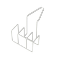 Étagère de rangement pour robinet de cuisine pour éponge à récurer, égouttoir à vaisselle en métal à un niveau
