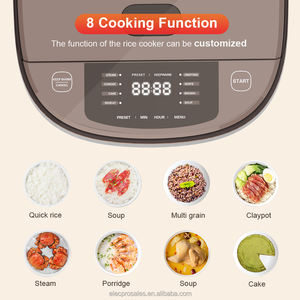 หม้อหุงข้าวไฟฟ้าอเนกประสงค์แบบ10 in 1, หม้อหุงข้าวอเนกประสงค์5L 4L บ้านอัตโนมัติคม - Product Image 6