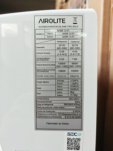 Aires Acondicionados Split de Pared AIRLIFT con Inversor, Frío y Calor, con WiFi, 12000 BTU, 220v, 50hz, R410A, Eco Freon, Purificación de Aire, AC Ene - Product Image 3