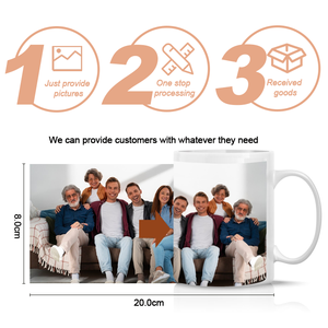 Regalos Prensa de calor Imprimir espacios en blanco DIY Tazas de café personalizadas Tazas de cerámica de sublimación con logotipo para café Té <span class=keywords><strong>Latte</strong></span> Cacao caliente - Product Image 4