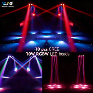 <span class=keywords><strong>Mini</strong></span> Cabeza Móvil Profesional de 150W RGBW con 18 Prismas Giratorios, Control DMX512, Luz de Haz para Efectos de Escenario en Discotecas - Product Image 4