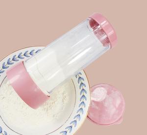Poussoir à farine et tamis en plastique écologique pour la pâtisserie, pour le sucre en poudre et la distribution de poudre, avec spatule, coffret cadeau - Product Image 4