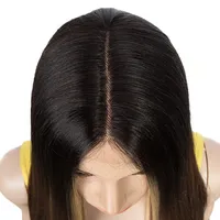 Perruques synthétiques pour femmes aux cheveux longs, résistantes à la chaleur, style africain pour femmes noires, lisses, avec dentelle transparente, petites boucles ondulées