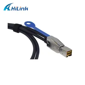 Qsfp Cable Hilink 40G QSFP+ To SFF 8644 1M QSFP 40G To Mini SAS HD SFF8644 1m Cable