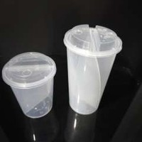 Offre Spéciale – Gobelet Partageable 2-en-1 en PP de Qualité Alimentaire 500/700ml avec Couvercles à Double Paroi pour Thé au Lait, Jus – Gobelet Durable pour Partenaires Commerciaux