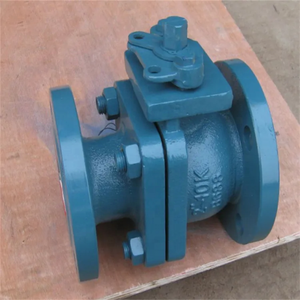 JIS 10K FC200 BALL 2PC TYPE 50A 65A 80A 100A Cast Iron CF8 316 Flange Ball Q41F/W-16k Handle Ball - Product Image 5