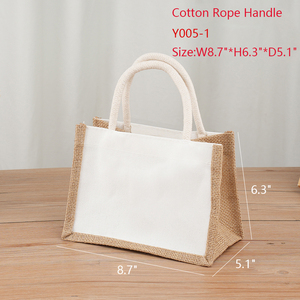 In Stock <strong>Wholesale</strong> Factory Price Eco-friendly Women's Beach Handbag Reusable Shopping <strong>Jute</strong> <strong>Tote</strong> <strong>Bag</strong> With Your Logo - Product Image 3