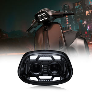 ไฟหน้ารถสกู๊ตเตอร์มอเตอร์ไซค์ ได้รับการรับรอง Emark สำหรับ <span class=keywords><strong>Vespa</strong></span> Sprint 150 GL Super GTR ปี 2017-2025 - Product Image 1