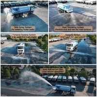 Réservoir d'eau en acier au carbone de haute qualité, étanche et résistant à la corrosion, pour pulvérisateur anti-poussière de chantier d'assainissement municipal SHACMAN