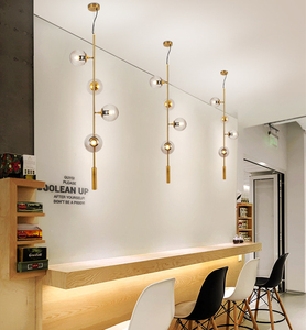 Nordique led soufflé à la main en <span class=keywords><strong>verre</strong></span> <span class=keywords><strong>fumé</strong></span> gris boules suspendus pendentif <span class=keywords><strong>lampe</strong></span> - Product Image 5