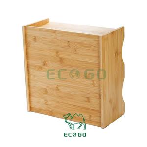 Bamboo CD Holder Rack Bamboo CD Rack Organizer with Rubber Feet DVD Display <b>Shelf</b> for Movie Cases, DVDs, Cassette Tape - Product Image 3