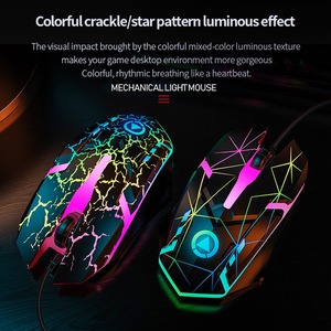 2025 Latest G6 Wired Mechanical Gaming <strong>Mouse</strong> <strong>USB</strong> Interface Luminous Edition with <strong>Colorful</strong> Glow - Product Image 3