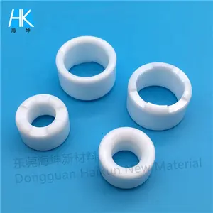 Yttria Stabilized Fine Grinding Honing Machining Zirconia Ceramic Loop Sleeve Ring